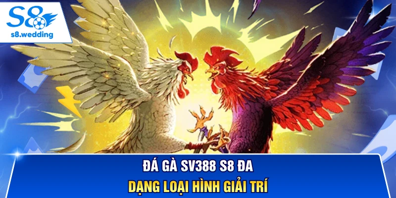 Đá gà SV388 S8 Đa dạng loại hình giải trí