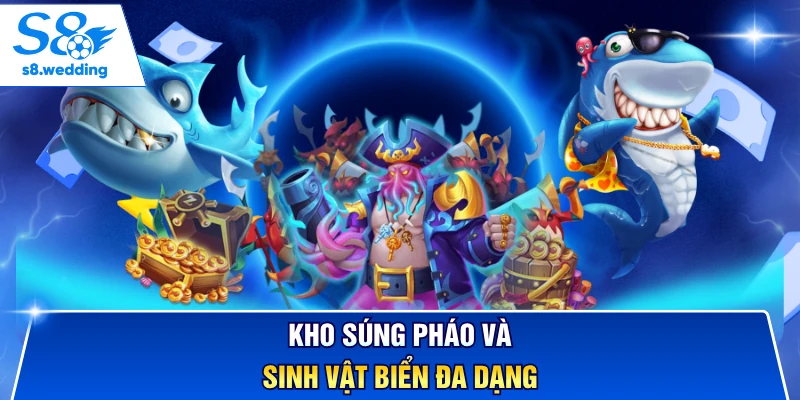 Kho súng pháo và sinh vật biển đa dạng